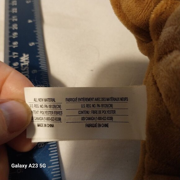 Paw Patrol Chase Plush Toy With Sounds & Phrases 10" Brown & Blue Polyester For - Picture 6 of 7